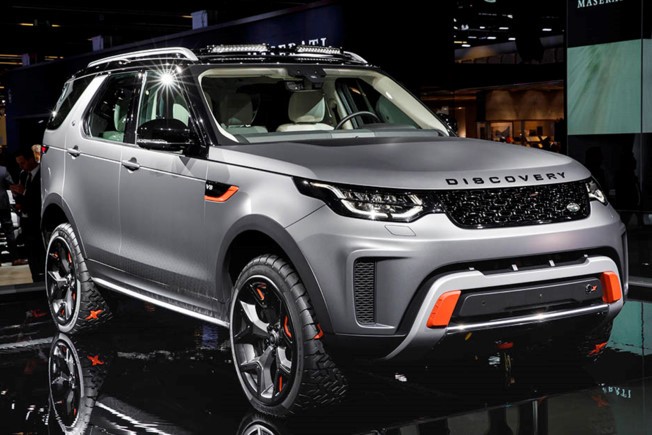 Đến với triển lãm Frankfurt 2017, hãng xe sang Anh quốc - Land Rover đã giới thiệu phiên bản hiệu năng cao của dòng xe việt dã Discovery đình đám mang tên  Land Rover Discovery SVX. Chiếc xe được tạo ra bởi bộ phận đặc biệt Special Vehicle Operations thuộc Jaguar Land Rover. Đây hứa hẹn là chiếc Discovery mạnh nhất trong lịch sử.